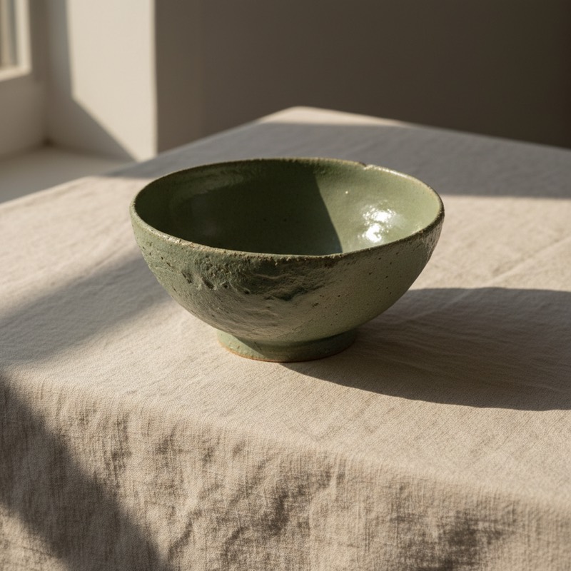 Sage green bowl