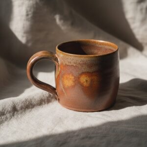 Rust-brown mug